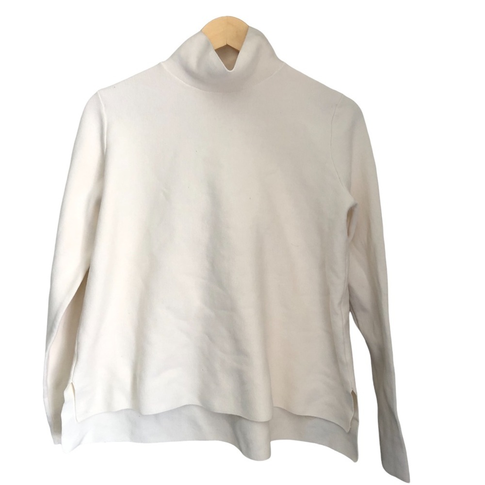 COS birch white turtleneck